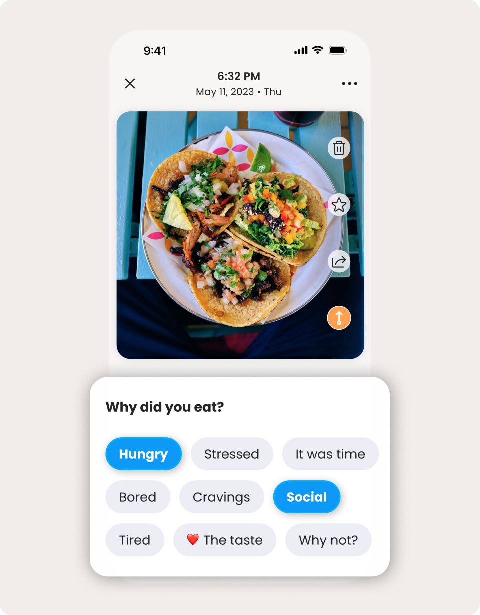 AteMate - Why did you eat? reflection question AteMate - Why did you eat? reflection question